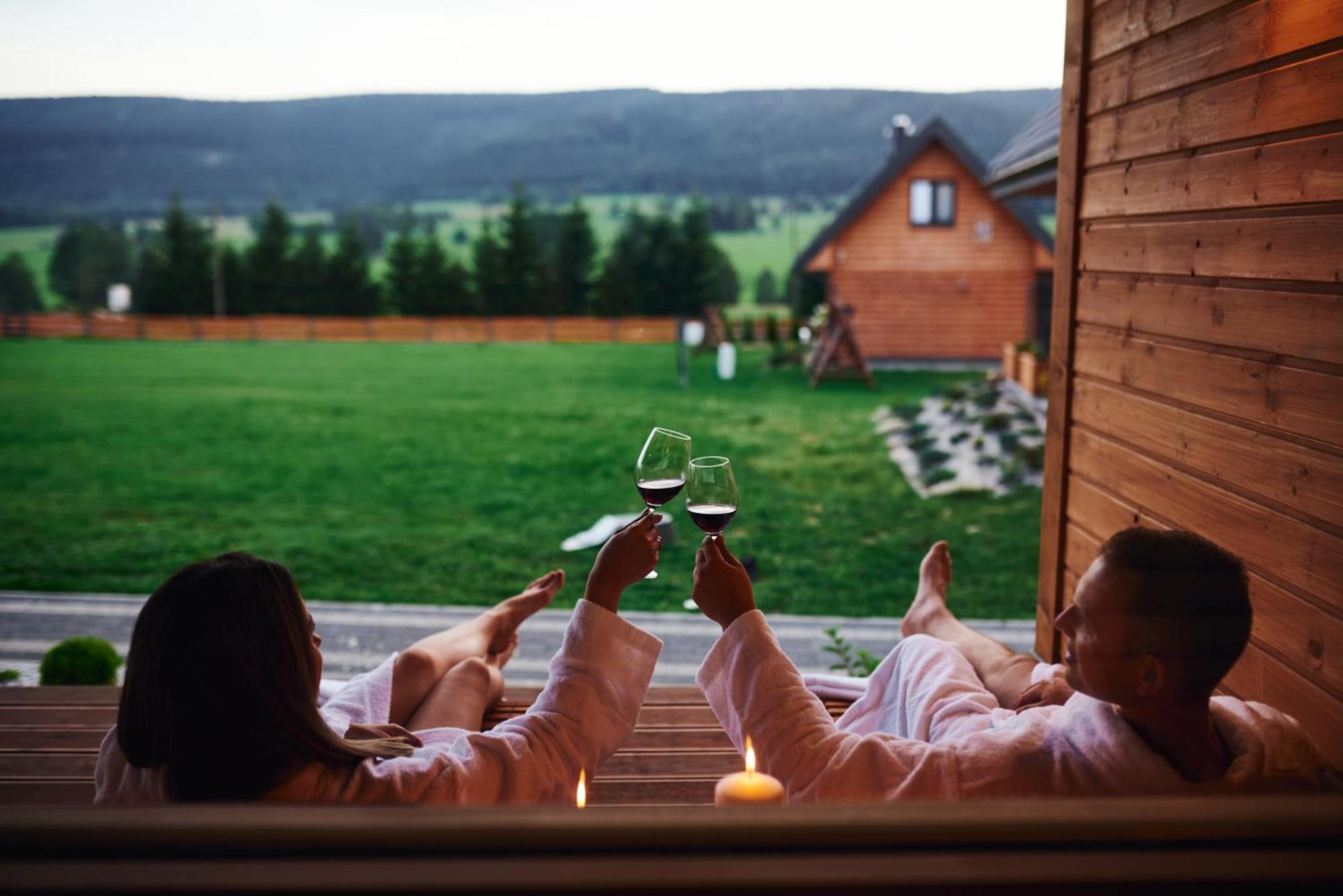 Osada Orlica Klimatyczne Domki Z Widokiem Na Gory I Termalnym Spa Sauna Jacuzzi 4 Km Od Zieleniec Ski Arena Lasowka Exterior photo