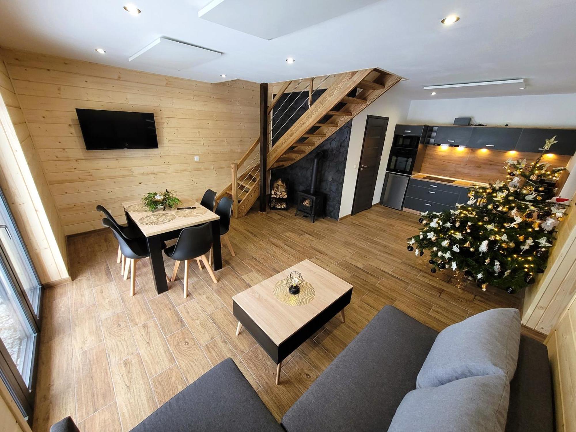 Osada Orlica Klimatyczne Domki Z Widokiem Na Gory I Termalnym Spa Sauna Jacuzzi 4 Km Od Zieleniec Ski Arena Lasowka Exterior photo
